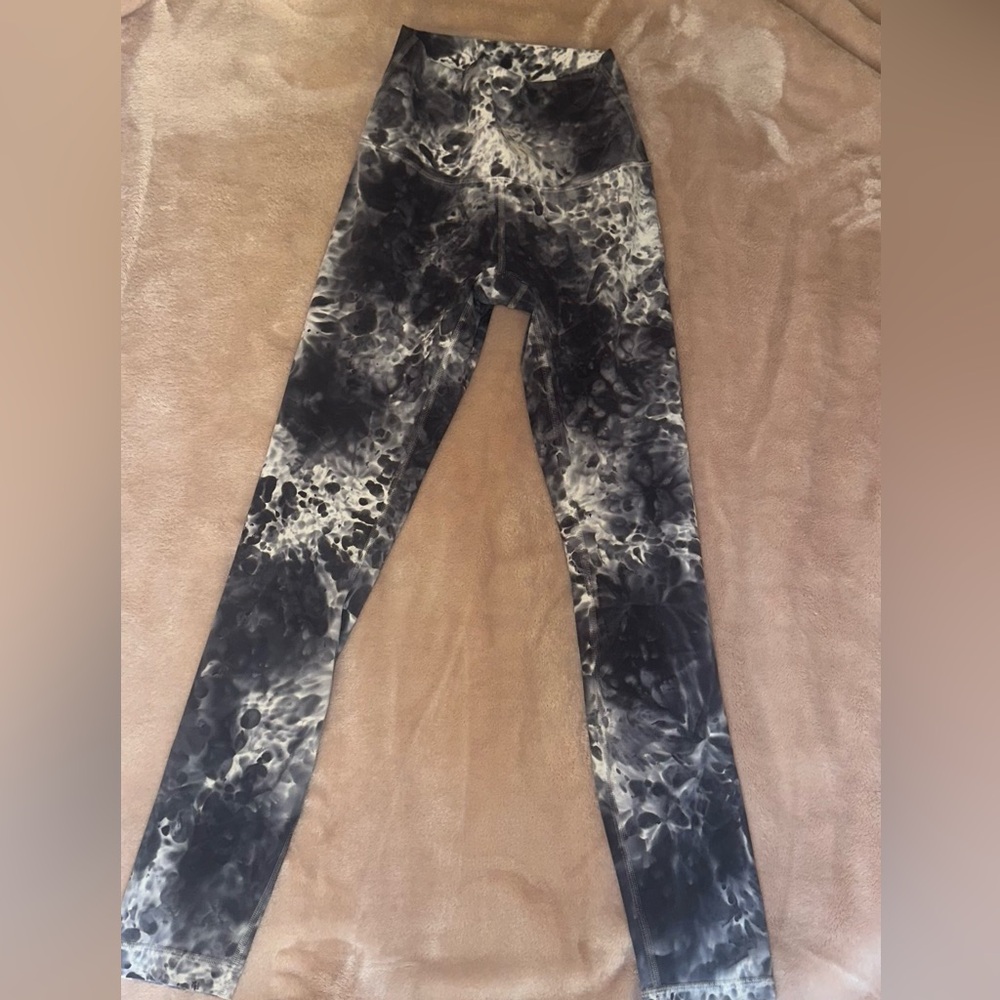 lululemon athletica White and Gray Leggings